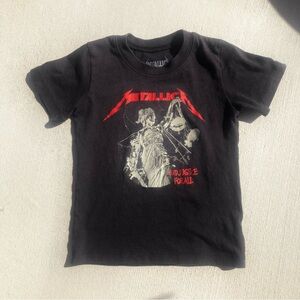 Toddler Metallica Band Graphic Tee